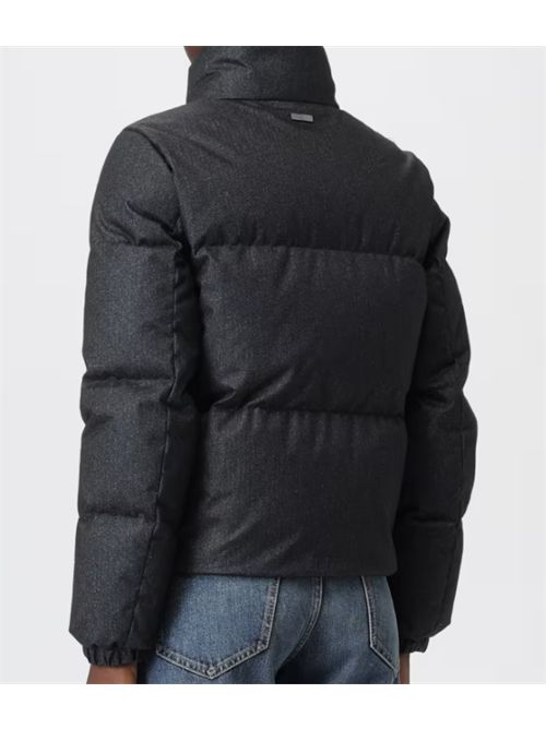 PRINTED WOOL JACKET WOOLRICH | CFWWOU2062FRUT5093100 BLACK